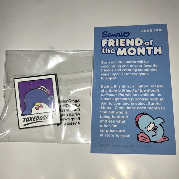 Tuxedosam Friend of the Month Pin - Picture 4 of 6